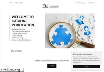 datalineverification.com