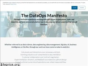 dataopsmanifesto.org