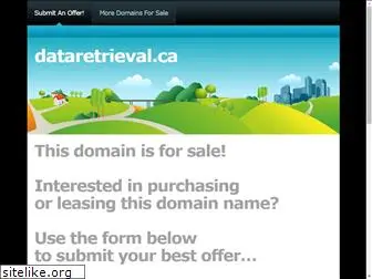 dataretrieval.ca