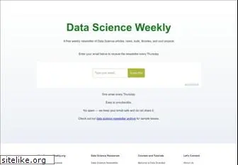 datascienceweekly.org