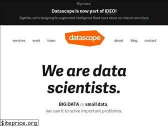 datascopeanalytics.com