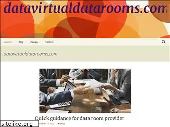 datavirtualdatarooms.com