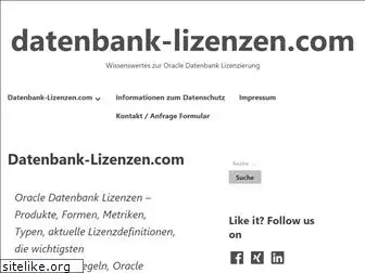 datenbank-lizenzen.com