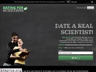 datingforscientists.com