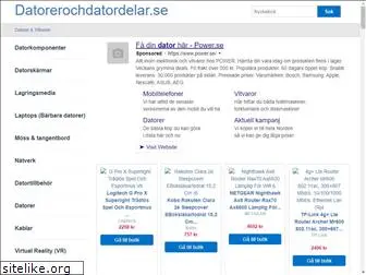 datorerochdatordelar.se