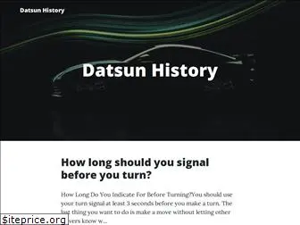 datsunhistory.com