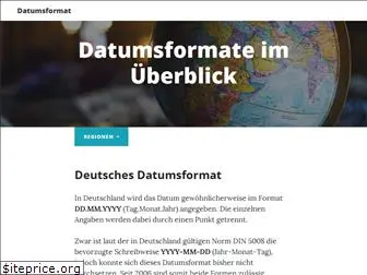datumsformat.de