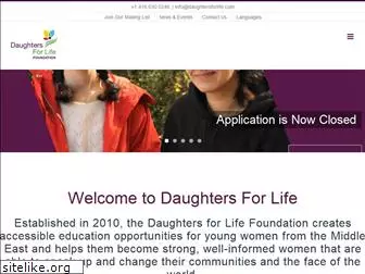 daughtersforlife.com