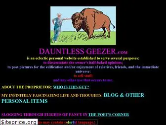 dauntlessgeezer.com