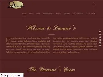 davanisrestaurant.com