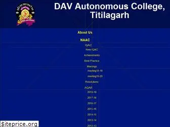 davcollegetitilagarh.org