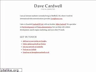 davecardwell.co.uk