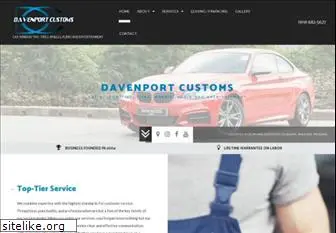 davenportcustoms.com