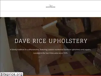 davericeupholstery.com