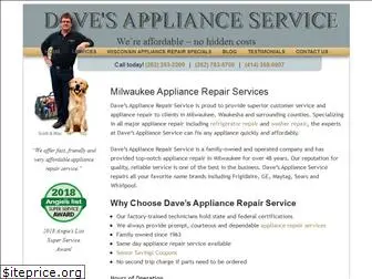 davesappliance-wi.com