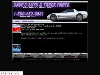 davesautoandtruckparts.com