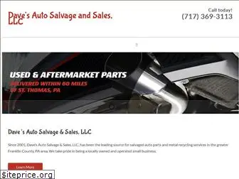 davesautosalvage.com