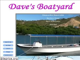 davesboatyard.com