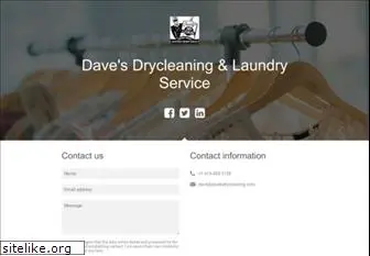 davesdrycleaning.com