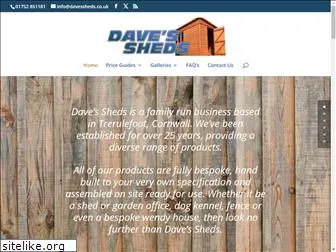 davessheds.co.uk