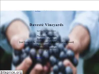 davestevineyards.com