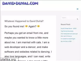 david-duval.com