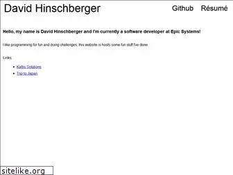 david-hinschberger.me