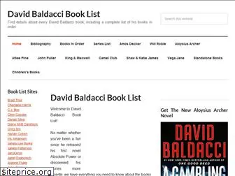 davidbaldaccibooklist.com