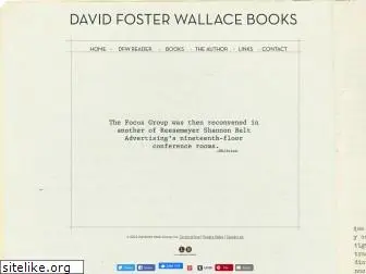 davidfosterwallacebooks.com