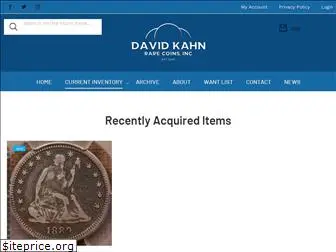 davidkahnrarecoins.com