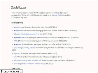 davidlazar.org