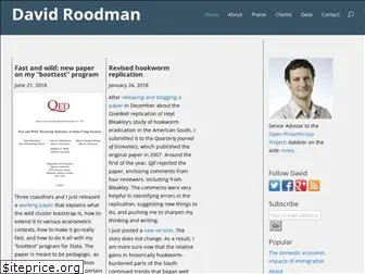 davidroodman.com