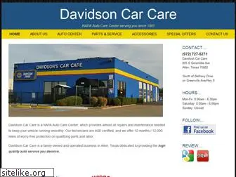 davidsoncarcare.com