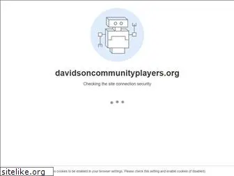 davidsoncommunityplayers.org