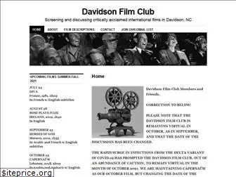 davidsonfilmclub.com