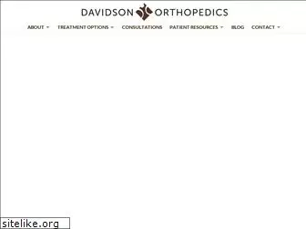 davidsonorthopedics.com