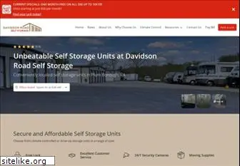 davidsonroadselfstorage.com