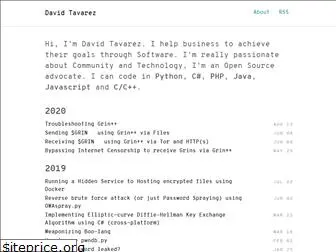 davidtavarez.github.io