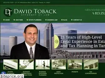 davidtobacklaw.com