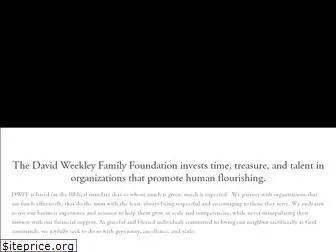 davidweekleyfoundation.org