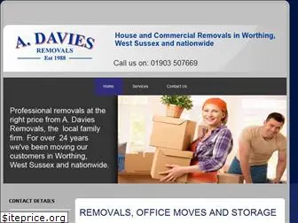 daviesremovals.co.uk