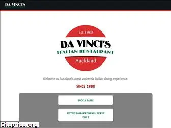 davincirestaurant.co.nz