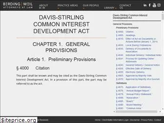 davis-stirling-act.com