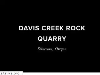 daviscreekrockquarry.com
