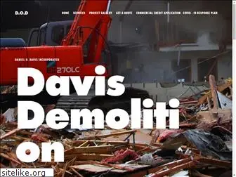 davisdemolition.com