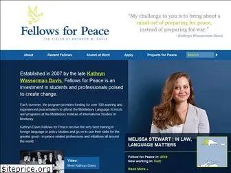 davisfellowsforpeace.org