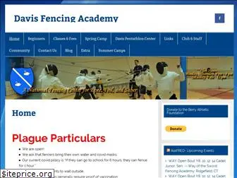 davisfencingacademy.com