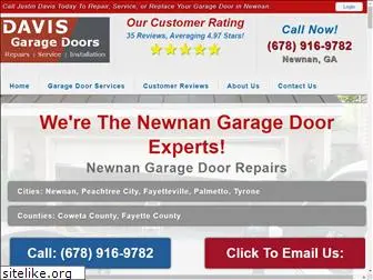 davisnewnangaragedoorrepair.com