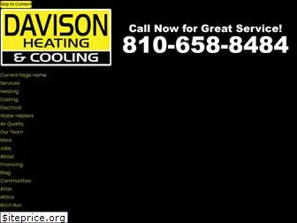 davisonheating.com