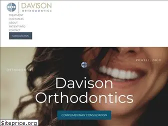 davisonorthodontics.com